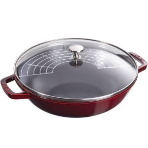 Staub Perfect Frying Pan 12" - Grenadine 1312987