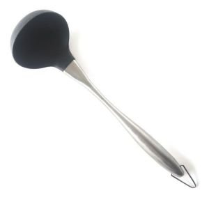 Norpro Stainless Steel and Silicone Soup Ladle	