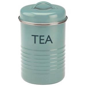 Vintage Kitchen Tea Canister – Summer House Blue by Typhoon