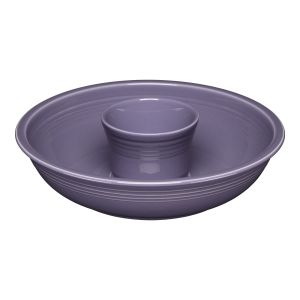  image shows Fiesta® 2-Piece Chip & Dip Set | Lavender against a blank, white background