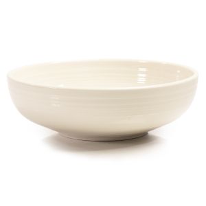 Fiesta® 68oz Large Bistro Bowl | Linen against a clean white background