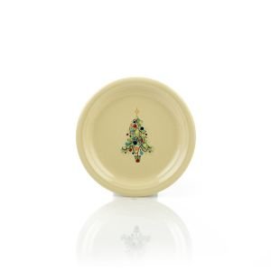 6.5" Appetizer Plates with a Christmas Tree- 14619051 Fiestaware