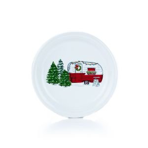 Fiesta® 7.25" Bistro Salad Plate (Holiday Trailer with Tree) 