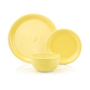 Fiesta® 3-Piece Bistro Coupe Place Setting | Sunflower