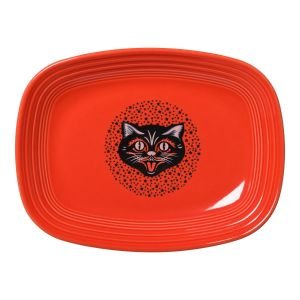 Fiesta® 11.75" Rectangular Platter | Black Cat