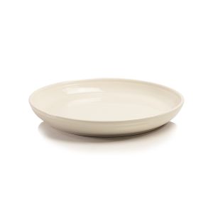 Fiesta® 10.375" Coupe Dinner Bowl Plate (40oz) | Linen against a clean white background