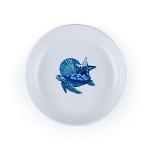 Fiesta® 8.5" Luncheon Bowl Plate | Coastal Turtle
