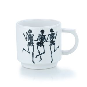 Fiesta® 16oz Stackable Mug | Trio of Skeletons
