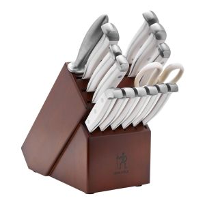 Henckels Statement Knife Block Set (15 Piece) | White