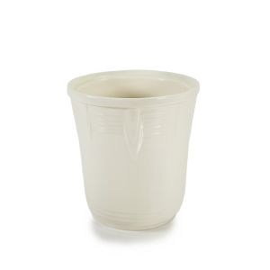 Fiesta® 2 Qt. Chevron Utensil Crock | Linen against a clean white background