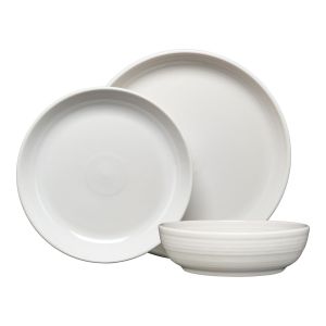 Fiesta® 3-Piece Coupe Place Setting (White)