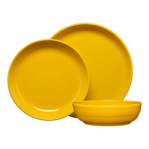 Fiesta® 3-Piece Coupe Place Setting (Daffodil) 