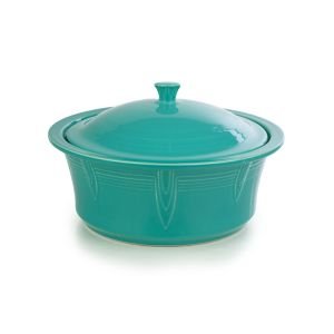 Fiesta® 90oz Large Covered Casserole Dish | Turquoise
