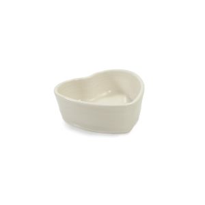 Fiesta® 7oz Heart-Shaped Ramekin (4.5") | Linen