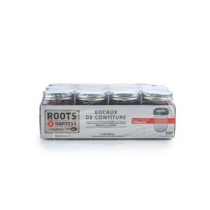 Roots & Harvest 8 oz Canning Jars | Pack of 12