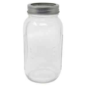 Roots & Harvest Pint Regular Mouth Canning Jars - Pack of 12 