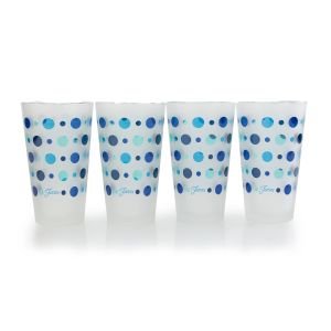 Frosted Cooler Glassware (Nightfall Dots) 