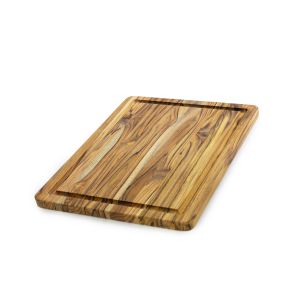 TeakHaus Edge Grain Carving Board + Juice Canal 16" x 12"