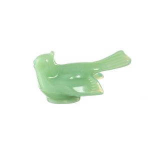 Mosser Glass Bird Figurine (Jadeite)
