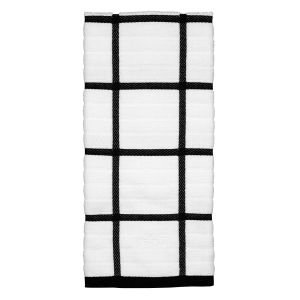 All-Clad Antimicrobial Kitchen Towel | Check Black