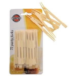 Norpro Bamboo Party Forks 