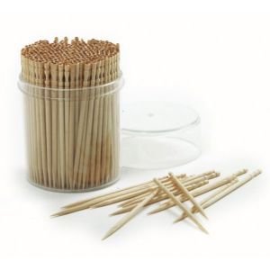 Norpro Ornate Wood Toothpicks Set | 360