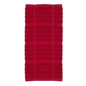 All-Clad Antimicrobial Kitchen Towel | Solid Chili