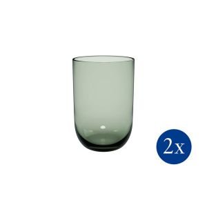 Villeroy & Boch 13oz Like Tumbler Glasses (Set of 2) | Sage
