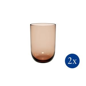 Villeroy & Boch 13oz Like Tumbler Glasses (Set of 2) | Clay