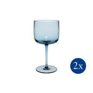 Villeroy & Boch 9oz Like Wine Glasses - Ice (Set of 2)
