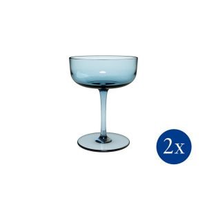 Villeroy & Boch 3.25oz Like Champagne Glasses -  Ice (Set of 2)
