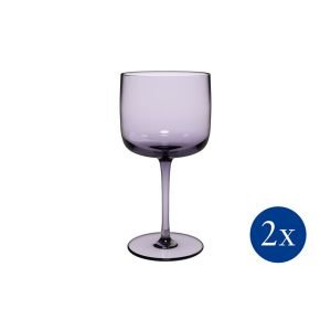 Villeroy & Boch 9oz Like Wine Glasses - Lavender(Set of 2)