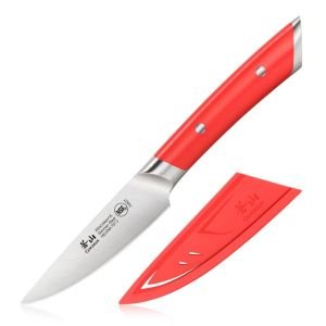 Cangshan Helena 3.5" Paring Knife with Sheath | Red