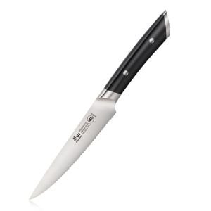 Cangshan Helena Black Series 5" Serrated Utility Knife