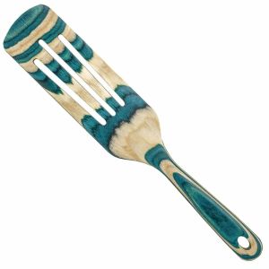 image shows Totally Bamboo Baltique® Spurtle | Mykonos against a blank, white background