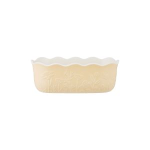 Mason Cash In the Meadow 1 Qt. Loaf Pan | Yellow against a white background