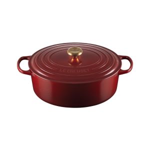 Le Creuset 8-Quart Enameled Cast Iron Oval Dutch Oven - Thumbnail 5