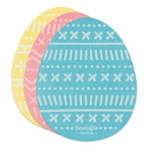 Ecologie by Danica Swedish Dish Cloths (Set of 3) - Easter Eggs
