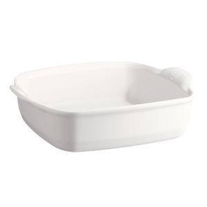 Emile Henry The Right Dish Collection 11" Square Baking Dish | Flour