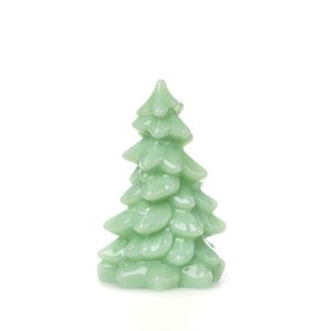 Mosser Glass Holiday Collection 5.5" Tree Figurine | Jadeite