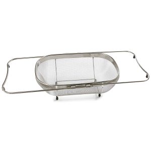 Norpro Colander Stainless Steel Expandable with Rubber Feet