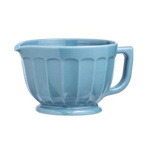 Mosser Glass 80oz Panel Batter Bowl | Georgia Blue