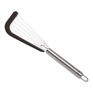 27592 Kuhn Rikon Stainless Steel & Silicone Slotted Spatula with SoftEdge