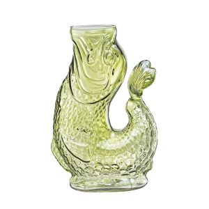 image shows Frieling Cilio Nemo 1L Water Carafe | Green  against a blank, white background