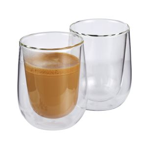 Frieling Verona 2-Piece Milk Coffee Glasses | Clear