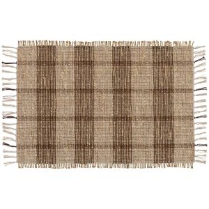 image shows Danica Heirloom 2' x 3' Seagrass Rug  | Sahara against a blank, white background