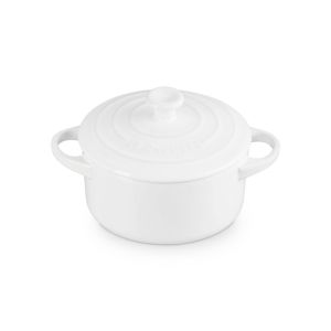 24oz Round Mini Cocotte (White) | Le Creuset | Everything Kitchens