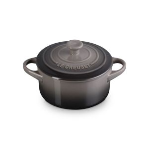 Le Creuset 24oz Mini Round Cocotte (Oyster)