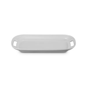  image shows Le Creuset Serving Platter | White against a blank, white background