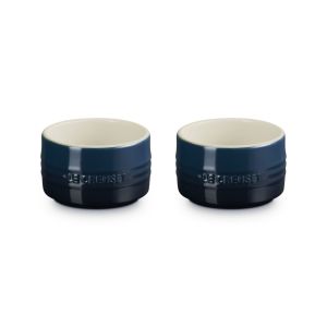 Le Creuset 7oz Straight Walled Ramekins Set of 2 Nuit 09182026